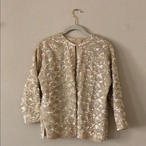 Vintage sequin coat
